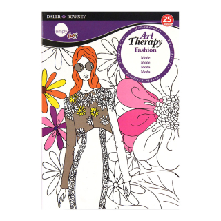 Livre Art therapy Geometrie A5 - Daler Rowney - Rougier et Plé