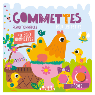 Livre de gommettes pour les petits : Pâques - Hemma - Rougier et Plé