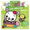 Bloc de coloriage Je colorie sans déborder Pâques - Hemma - Rougier et Plé