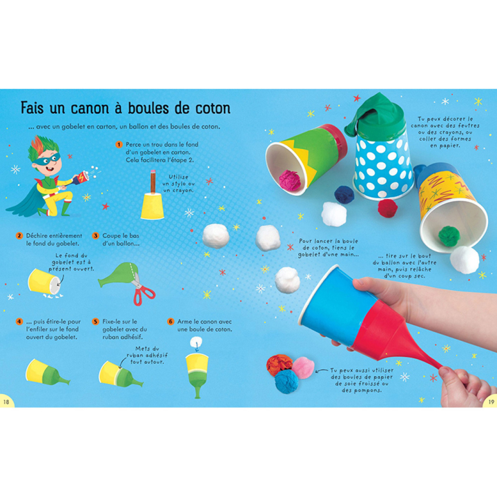 Livre d'activités pour les petits Les super-héros - Usborne - Rougier et Plé