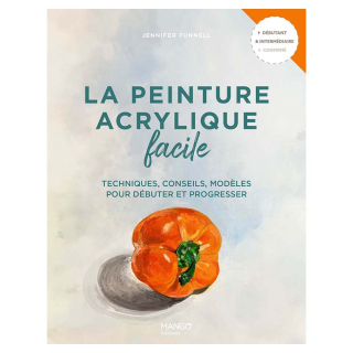 Livre La peinture acrylique facile - Mango - Rougier et Plé