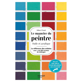 Livre Le nuancier du peintre - Huile et acrylique - Mango - Rougier et Plé