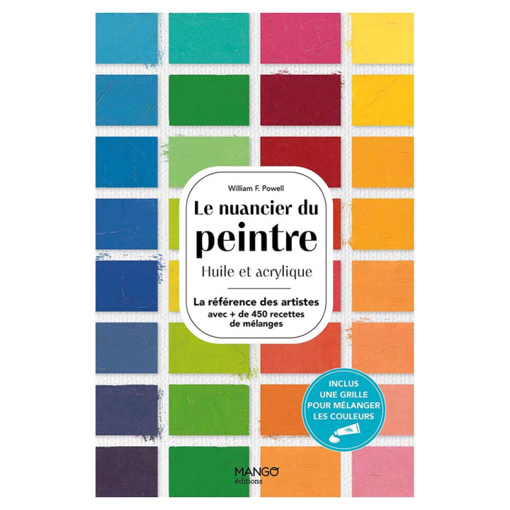 Livre Le nuancier du peintre - Huile et acrylique - Mango - Rougier et Plé