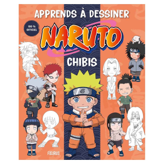 Livre Apprends à dessiner Naruto chibis - Fleurus - Rougier et Plé