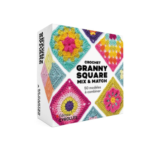 Livre Crochet Granny square Mix & Match - Eyrolles - Rougier et Plé