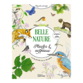 Livre Belle nature - Plantes & Animaux à colorier ou à peindre - Marie Claire - Rougier et Plé