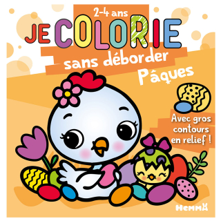 Je colorie sans déborder Pâques - Hemma - Rougier et Plé