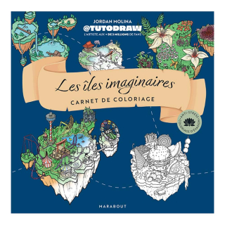 Livre de coloriage - Les Îles imaginaires de Tutodraw - Marabout - Rougier et Plé