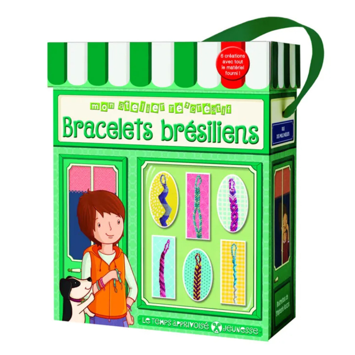 Bracelets brésiliens Mon atelier récréatif - Le Temps Apprivoisé - Rougier et Plé