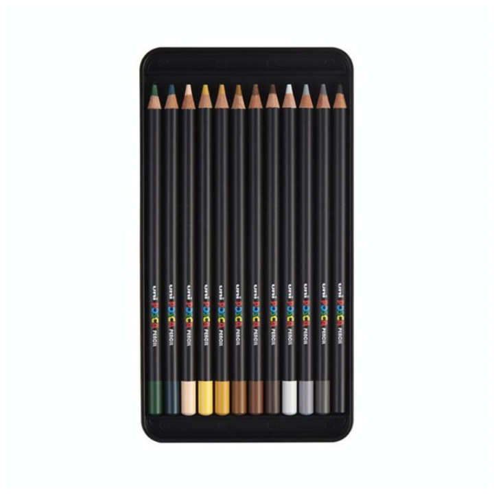 Crayon de couleur à la Cire & Huile Coffret 36 couleurs - Posca - Rougier et Plé
