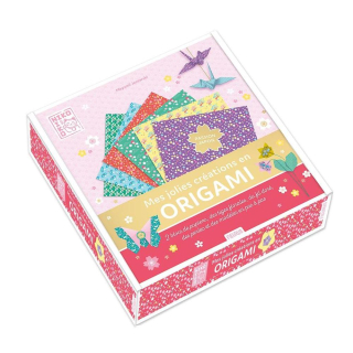 Coffret Mes jolies créations en origami - Fleurus - Rougier et Plé