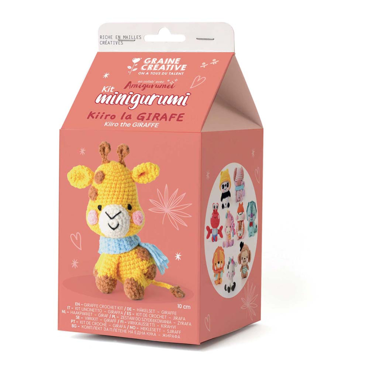 Kit amigurumi Girafe - Graine Créative - Rougier et Plé