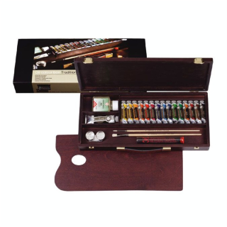 Huille extra-fine Coffret en bois Traditionnal - Rembrandt - Rougier et Plé