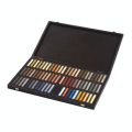 Pastels secs 72 pièces Coffret Bois Animaux - BLOCKX - Rougier et Plé