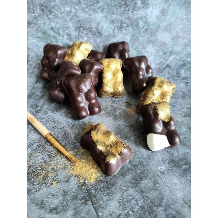 Coffret Atelier Oursons Gold Édition limitée 18,5 x 18,5 x 4,5 cm - ScrapCooking - Rougier et Plé