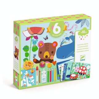 Coffret 6 Activités créatives La souris et ses amis - Djeco - Rougier et Plé