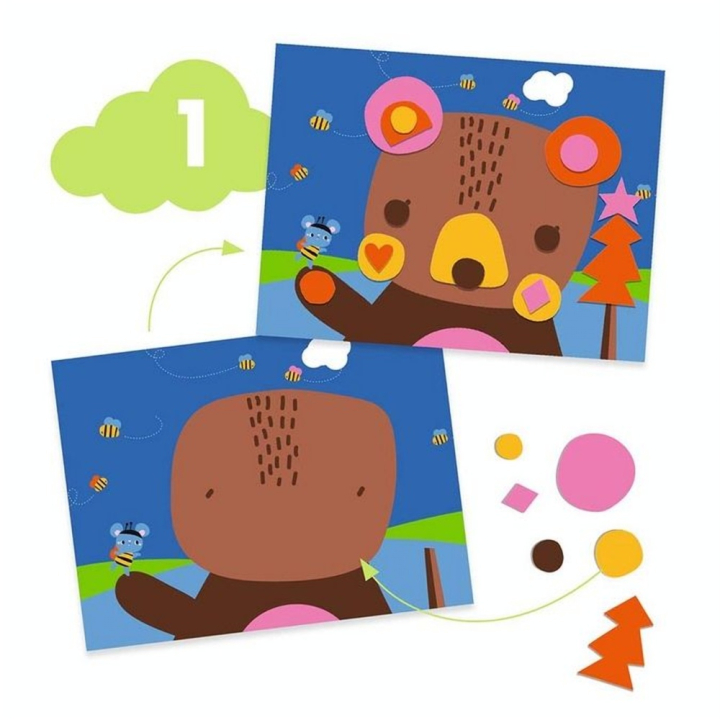 Coffret 6 Activités créatives La souris et ses amis - Djeco - Rougier et Plé