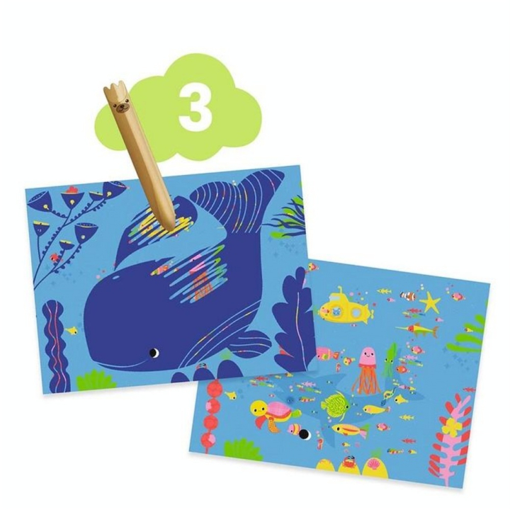Coffret 6 Activités créatives La souris et ses amis - Djeco - Rougier et Plé