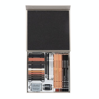 Coffret Passion Dessin & Esquisse 25 pcs - Cretacolor - Rougier et Plé