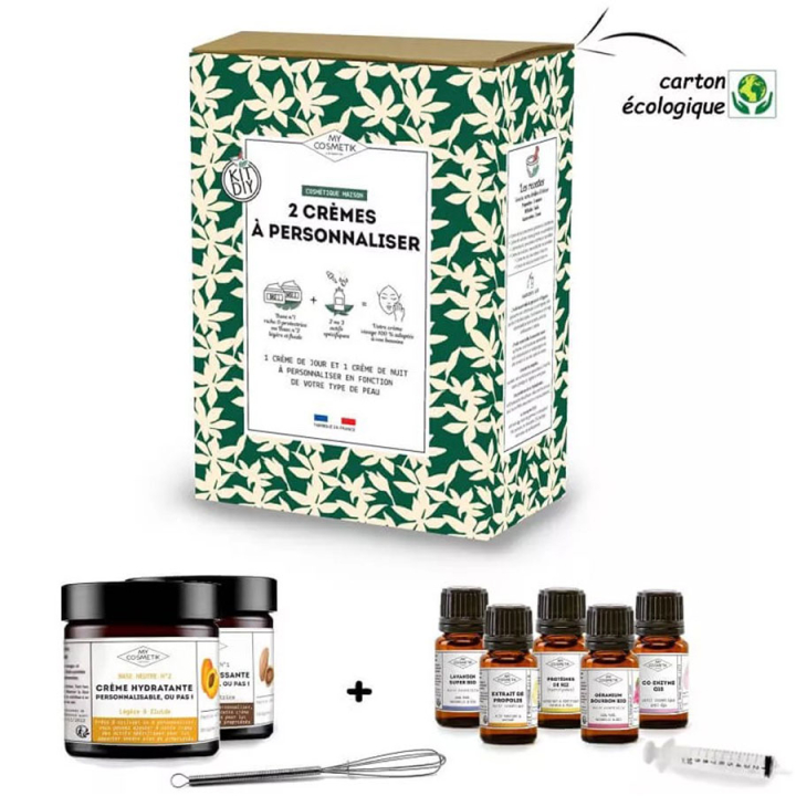 Coffret DIY : 2 crèmes visage à personnaliser - BeautyMix - Rougier et Plé