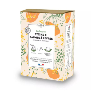 Coffret DIY : sticks & baumes à lèvres maison - BeautyMix - Rougier et Plé
