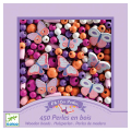 Perles en bois Papillons 450 pcs - Djeco - Rougier et Plé