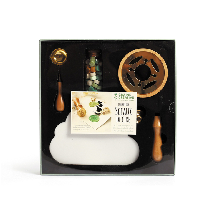 Coffret DIY Sceaux de cire à cacheter - Graine Créative - Rougier et Plé