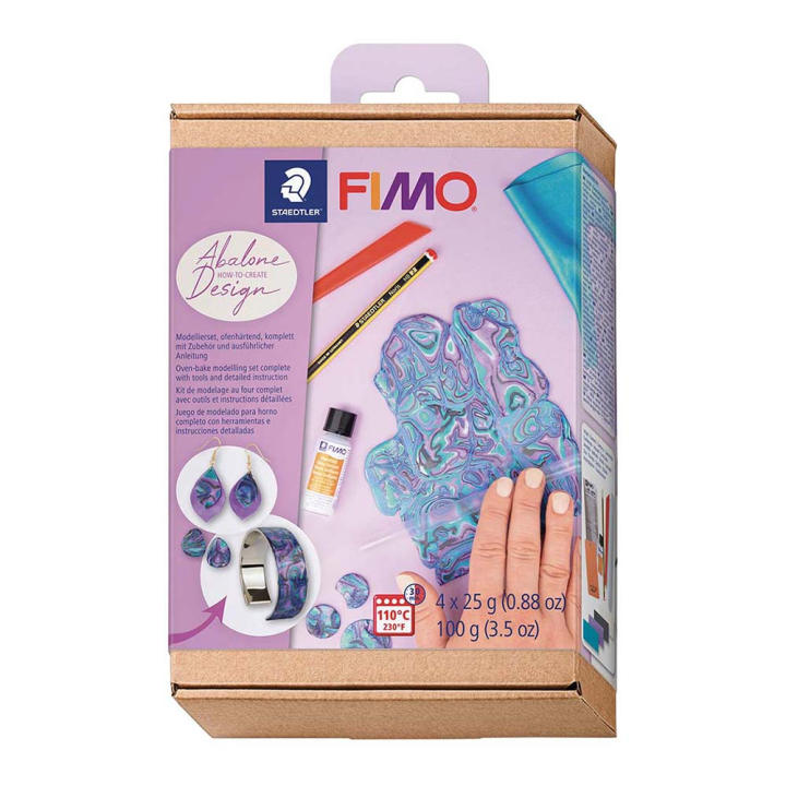 Coffret Fimo effet Abalone - Fimo - Rougier et Plé