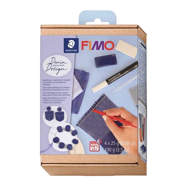 Coffret Fimo effet Jeans - Fimo - Rougier et Plé