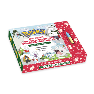 Coffret Pinceau magique Spécial Noël à Paldea - Dragon d'or - Rougier et Plé