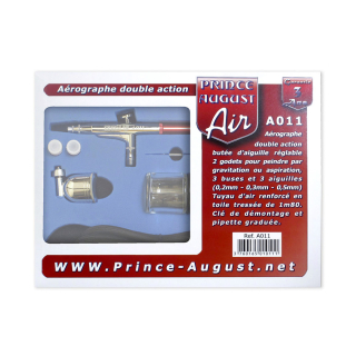Coffret Aérographe Ultra Polyvalent A011 - Prince August - Rougier et Plé