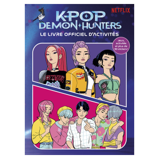 Le livre officiel d'activités KPop Demon Hunters - Dragon D'Or - Rougier et Plé