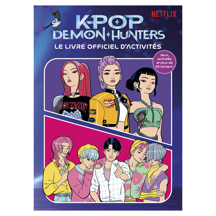 Le livre officiel d'activités KPop Demon Hunters - Dragon D'Or - Rougier et Plé