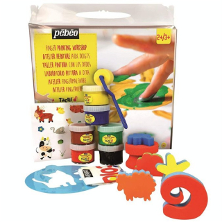 Set activité TACTILCOLOR 6 x 80 ml assortis - Pébéo - Rougier et Plé