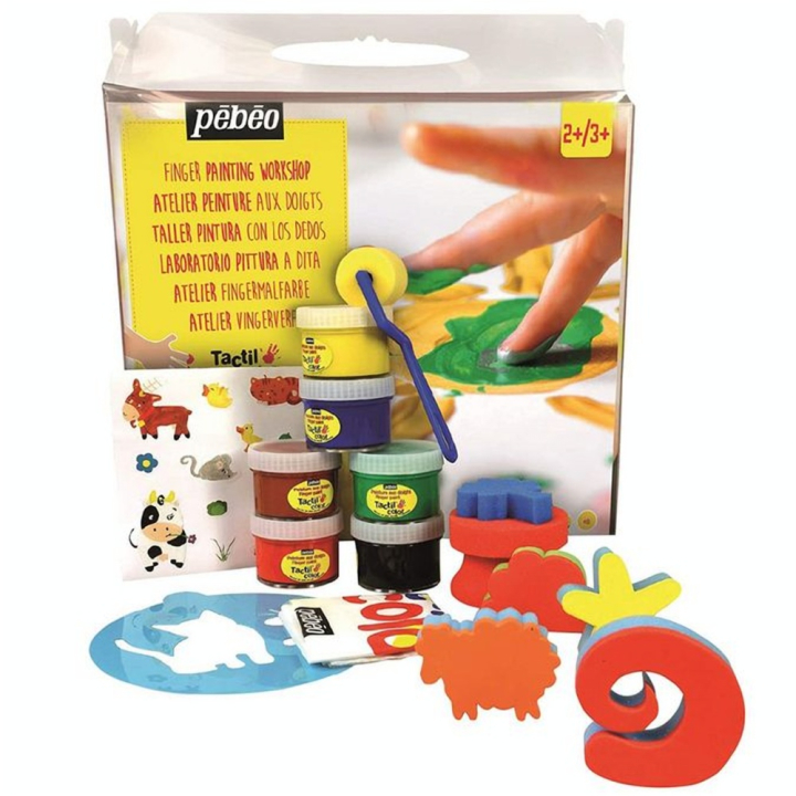 Set activité TACTILCOLOR 6 x 80 ml assortis - Pébéo - Rougier et Plé