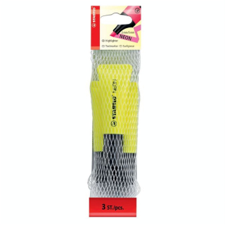Surligneur Neon jaune par 3 - STABILO - Rougier et Plé