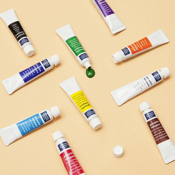 Gouache 10 tubes de 10 ml - Lefranc Bourgeois - Rougier et Plé