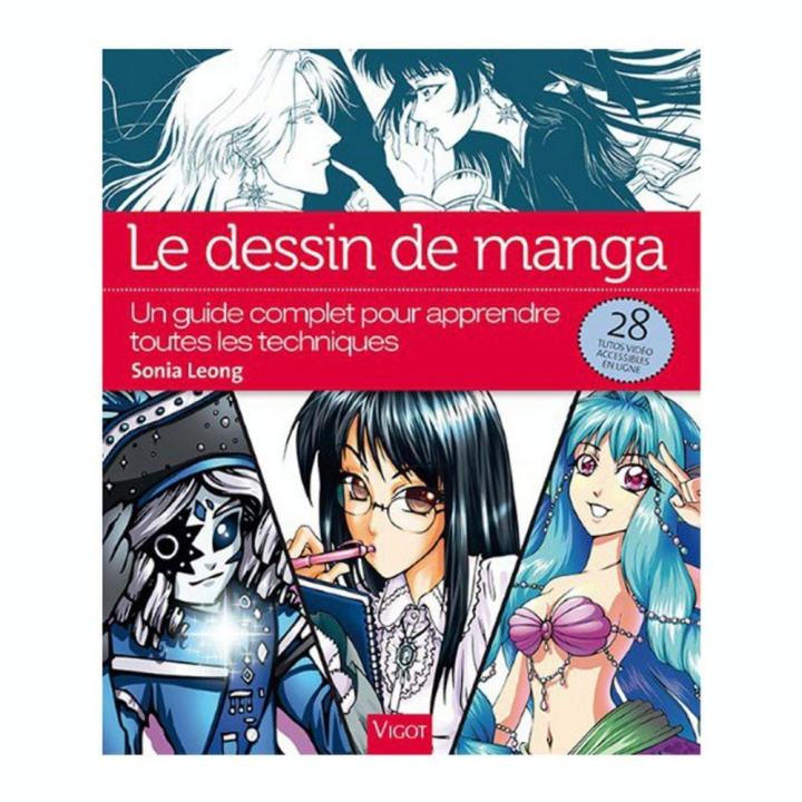 Livre Le dessin de manga : Un guide complet pour apprendre toutes les techniques - Éditions Vigot - Rougier et Plé