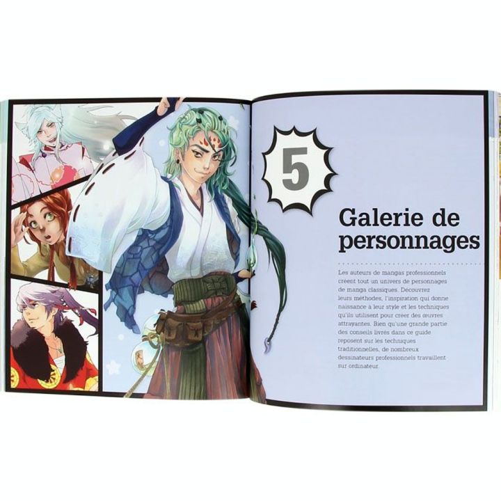 Livre Le dessin de manga : Un guide complet pour apprendre toutes les techniques - Éditions Vigot - Rougier et Plé