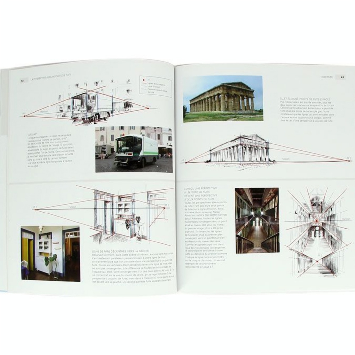 Livre Perspectives Les bases du dessin réaliste - Éditions Vigot - Rougier et Plé