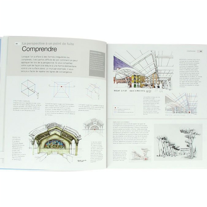 Livre Perspectives Les bases du dessin réaliste - Éditions Vigot - Rougier et Plé