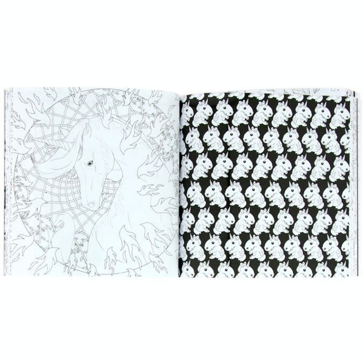Les carrés d'Art thérapie Licornes - Hachette - Rougier et Plé
