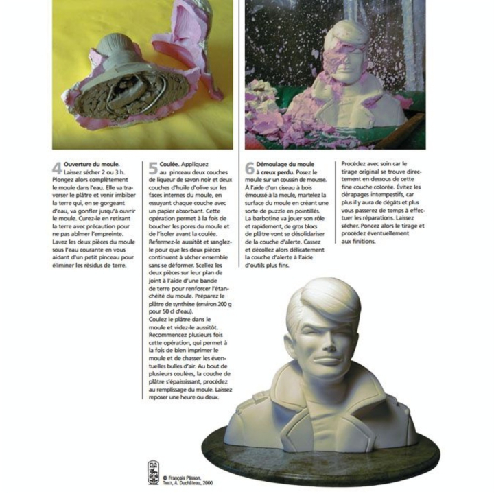 Livre Le guide du moulage - Eyrolles - Rougier et Plé