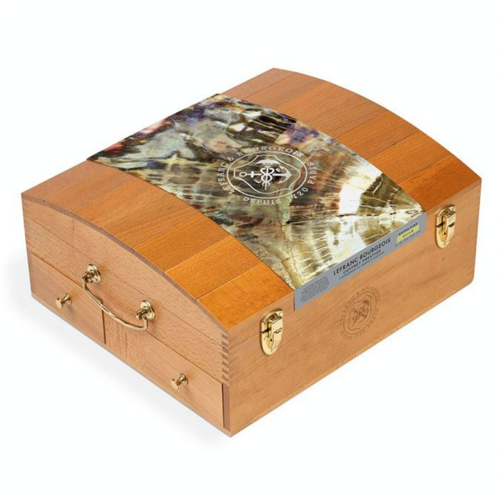 Peinture à l'huile extra-fine LB Coffret prestige 28 tubes + matériel - Lefranc Bourgeois - Rougier et Plé