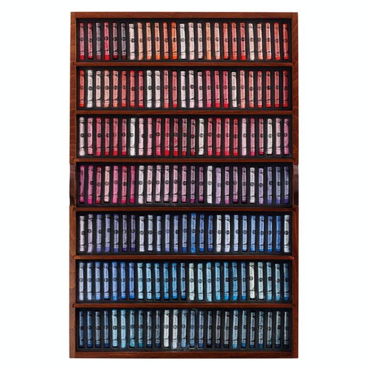 Pastel à l'écu Coffret bois 525 pièces - Sennelier - Rougier et Plé