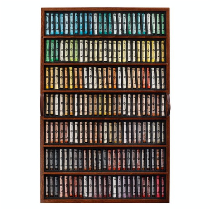 Pastel à l'écu Coffret bois 525 pièces - Sennelier - Rougier et Plé