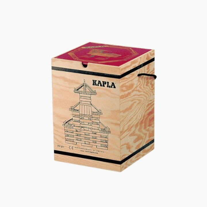 Jeu de construction en bois 280 Planchettes La mallette - Kapla - Rougier et Plé