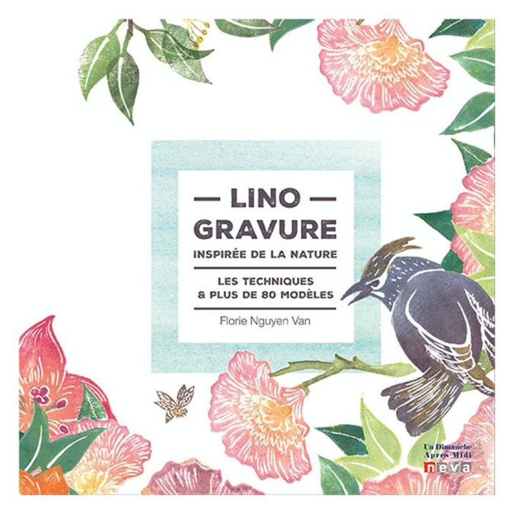 Livre Linogravure, inspirée de la nature - Neva éditions - Rougier et Plé