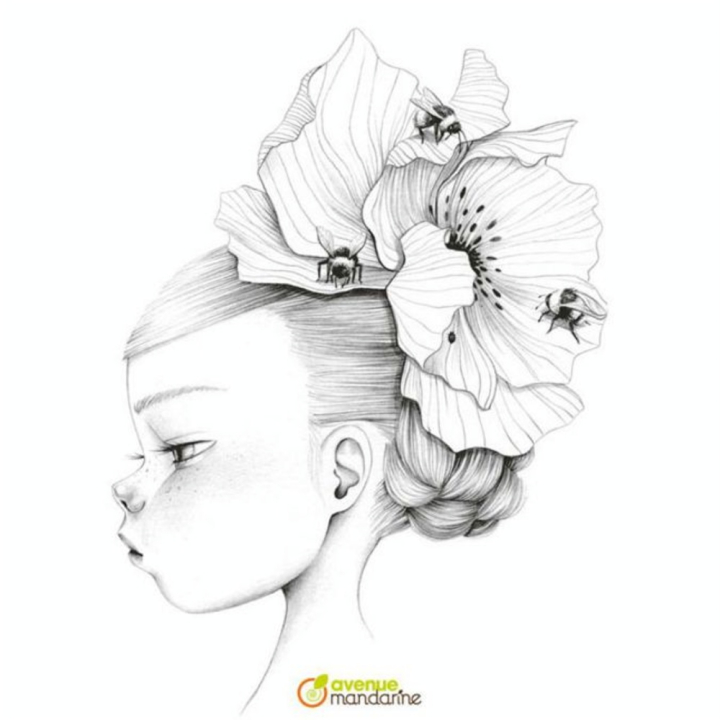 Carnet de coloriage Wild N°3 - Avenue Mandarine - Rougier et Plé