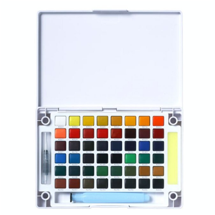 Aquarelle Koi boîte d'esquisse de poche 48 couleurs - Sakura - Rougier et Plé